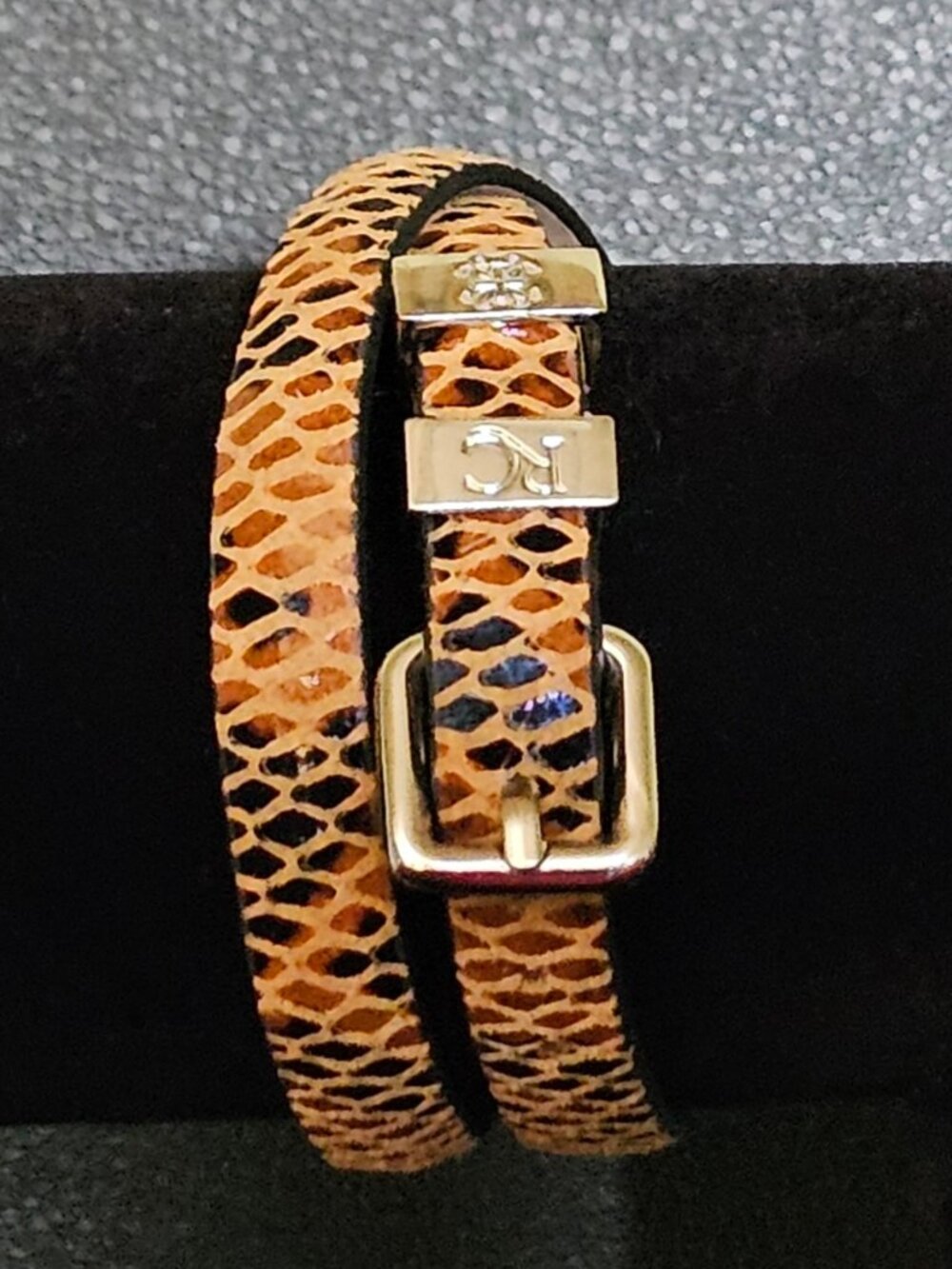 Rustic Cuff Wrap Bracelet